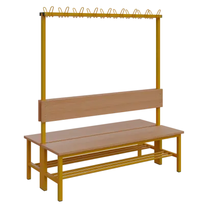 SVO - 160 stěna oboustranná věšáková RAL 1028 - žlutá